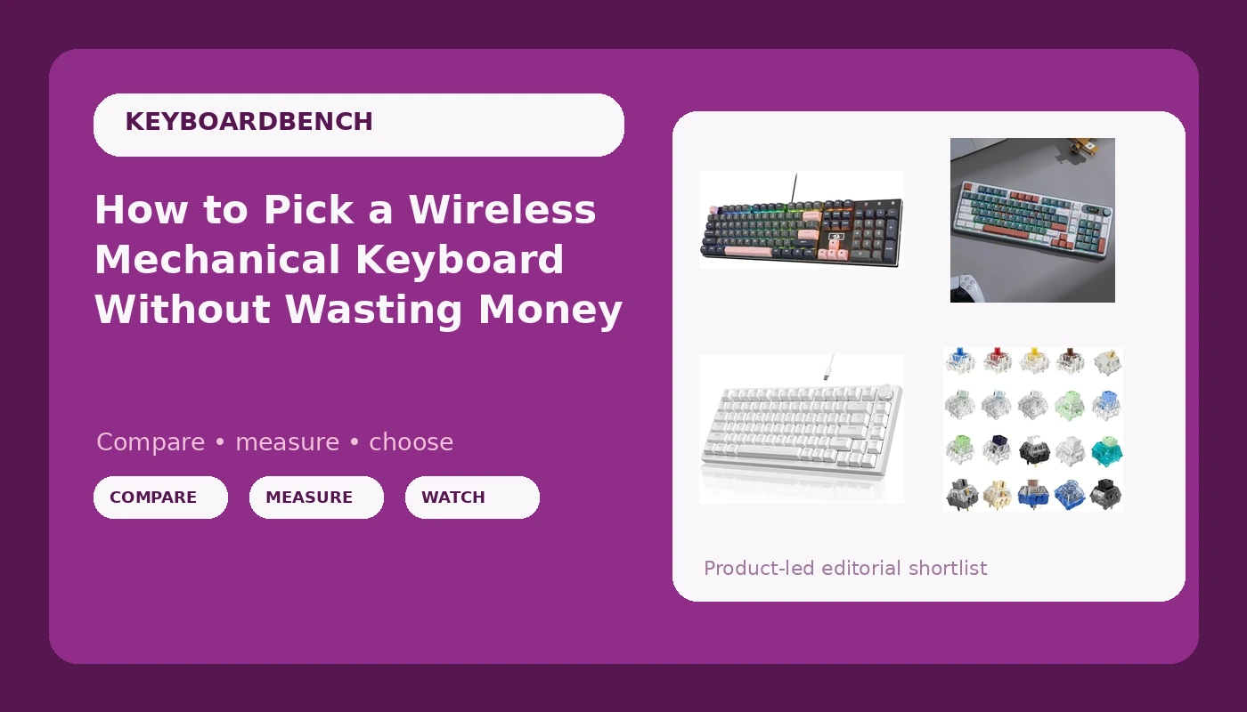 How to Pick a Wireless Mechanical Keyboard Without Wasting Money