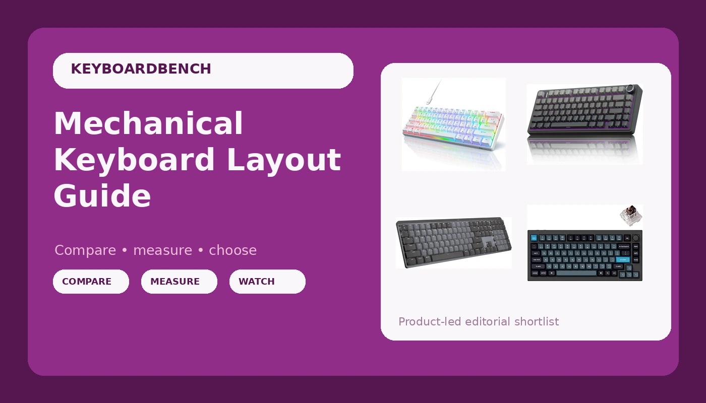 Mechanical Keyboard Layout Guide - KeyboardBench review with measurements and honest opinion